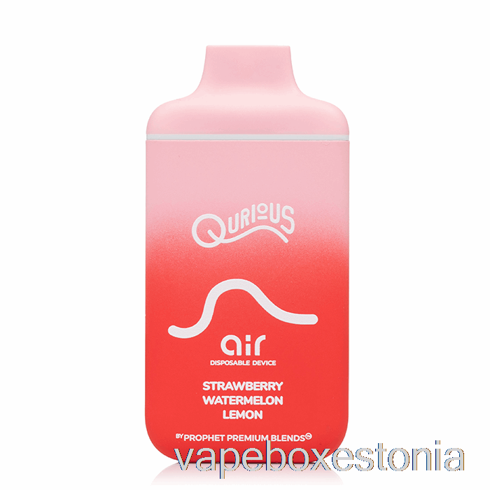 Vape Box Estonia Qurious Air 6000 ühekordne Maasikas Arbuus Sidrun